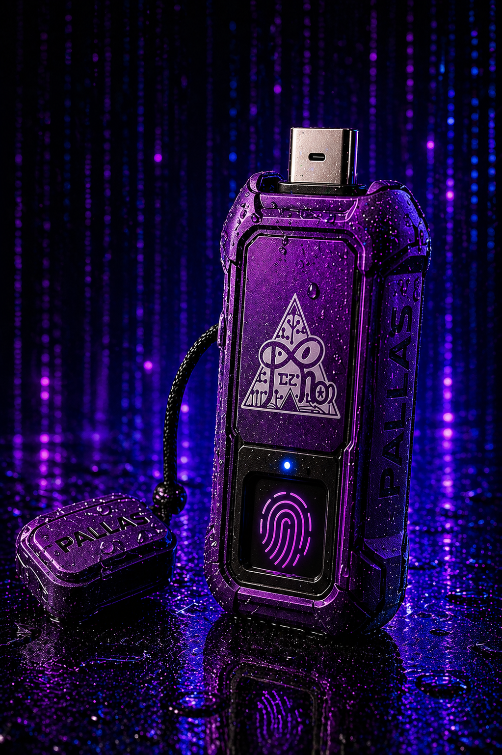 PALLAS Protective Case — Deep Violet